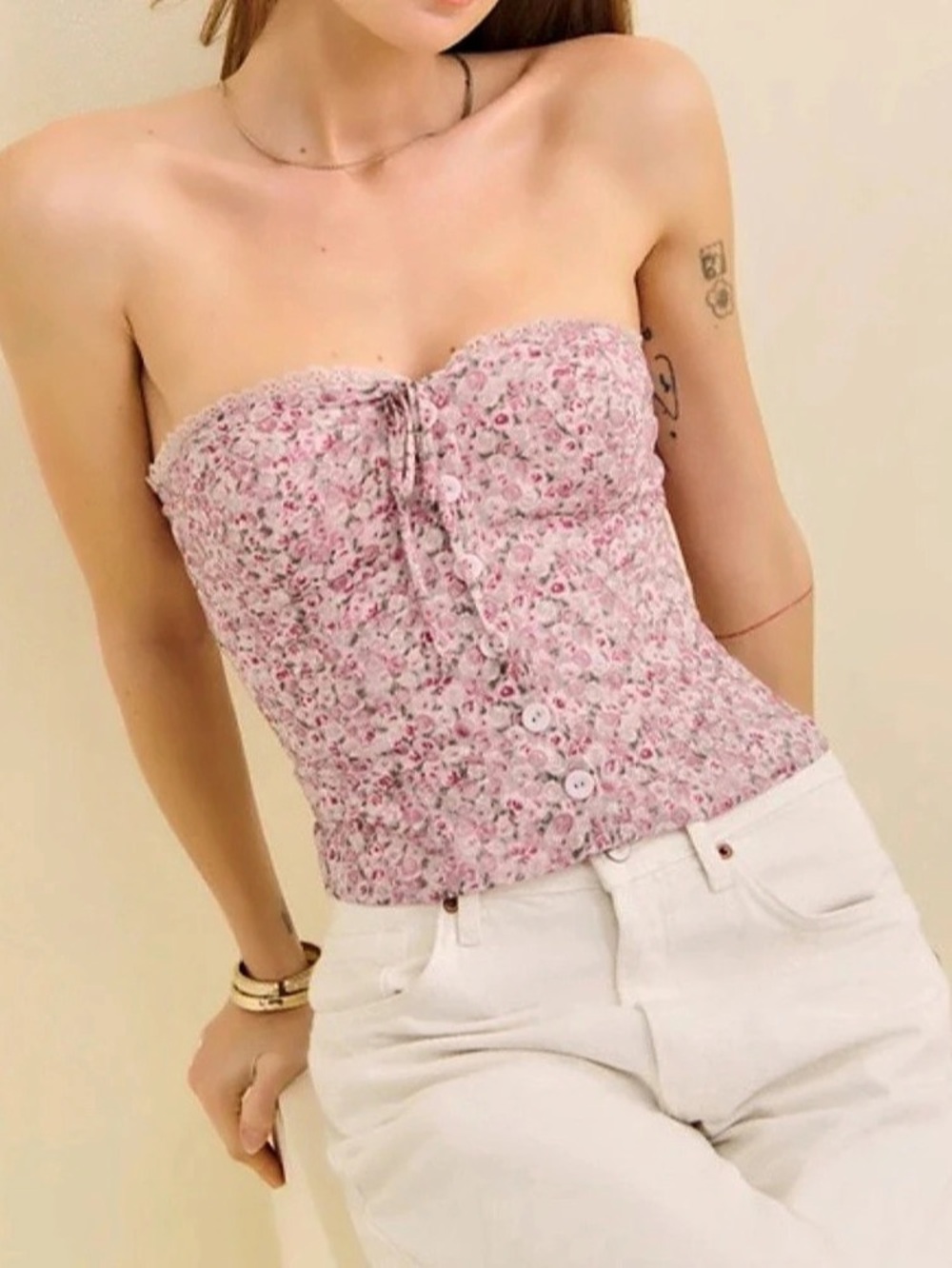 NWOT Reformation Dalia Top